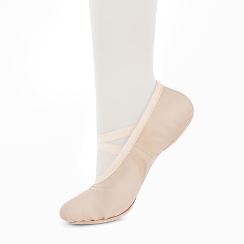 Kids Ballet Slippers, Split Sole Practice Dance Shoes for Toddler, Girls Yoga3