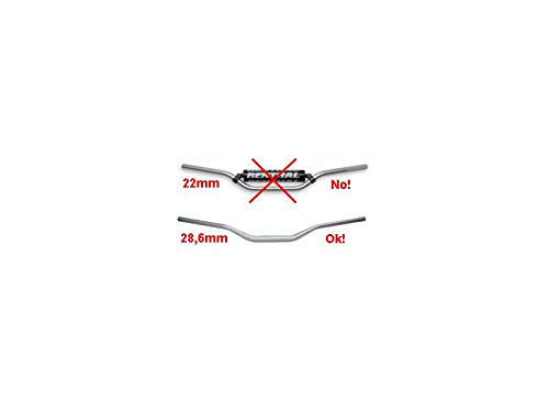 Blackbird Couvre-guidon CR CRF pour guidon de 28,6 mm motocross enduro
