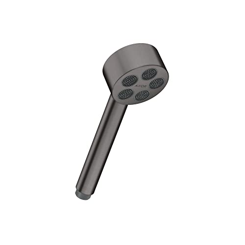 Regadera de mano AXOR ONE 3 pulgadas negro cromo cepillado