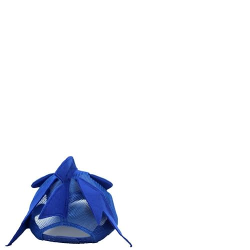 ADYEKSD Baseball Cap für Jungen und Mädchen, Cartoon Mütze mit Sonnenschutz, Anpassbare Größe, Blau, 50-54 CM, Sommer, Cartoon-Muster, Baumwolle, Snapback, Unisex, Handwäsche nur