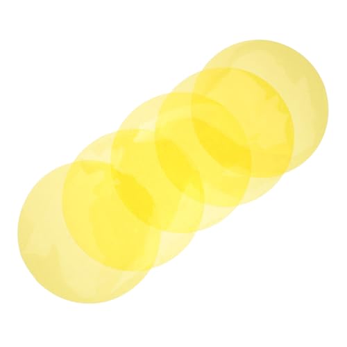 Collbath 5 LáMinas Difusoras Para Luz CáLida PelíCula Correctora Transparente Para IluminacióN De Hogar Y Oficina Filtro De Luz Led