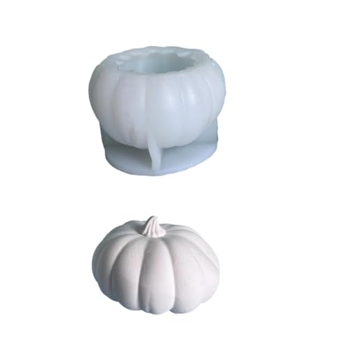 Pumpkin Silicone Mold for Handmade Candle and Gifts Desktop Decoration Mould