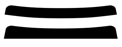 True Line Automotive Precut Sun Visor Window Tint Film Compatible with Toyota Sequoia SUV 2001-2007 - 5% Visor Only - Sunshade for Car Windshield - Sun Visor for Car Windows - Tint Kit