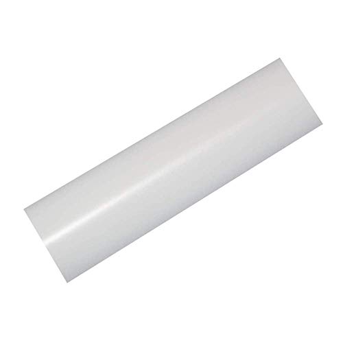 Craft E Vinyl - Matte White 12" x 8 ft Removable AdhesiveBacked Vinyl for Cricut Cutters, CraftROBO Cutters, Pazzles Cutters, QuicKutz Cutters CEV2501