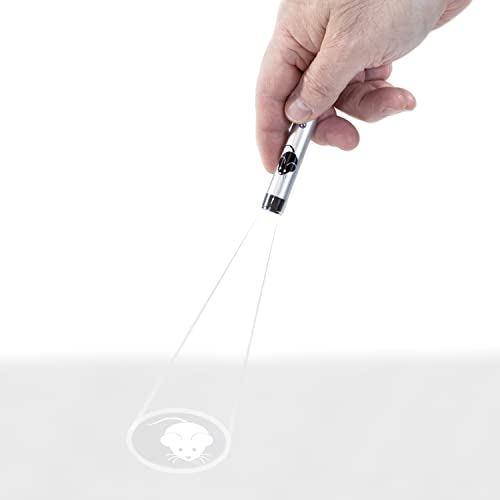 Penn-Plax LED Pointer Cat Toy with Mouse Pattern – Safer than Traditional Red Dot Pointers Penn-Plax LED Pointer Cat Toy with Mouse Pattern – Safer than Traditional Red Dot Pointers
