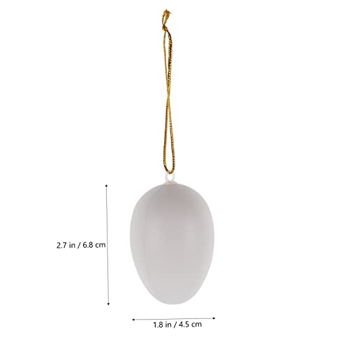 DIYEAH 24 Stück Teiliges Eierhalter Set Natürlichem Holz Weiße DIY Eier und Stabile Eierbecher für Ostern Tischdekoration Küchen und Restaurantnutzung Unbemalt Langlebig und Vielseitig – Bild 4