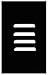 MULBERRY 97631 - 1G STAINLESS STEEL VERTICAL LOUVER