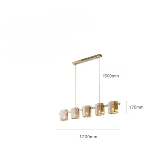 Lampe a la maison suspendue en cristal pour eclairage salon chic