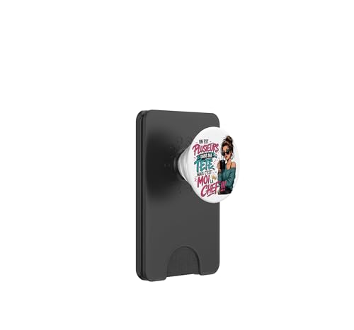 PopWallet MagSafe Chef Humour : idée cadeau drôle pour femme passionnée de cuisine