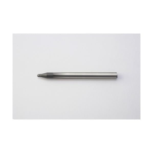 ユニオンツール 超硬合金・硬脆材加工用2枚刃ハイグレードボールエンドミル ボール半径R1.25×刃長1.75×シャンク径4×全長50