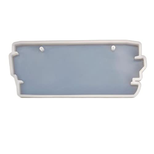 XIGAWAY Transparente Silikon-Indikator-Schilder, Karte, Epoxidharz-Form, DIY, Türschild, Harz-Form Cover