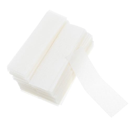 SEWOART 100pcs Soft Silicone Tape Tube Fixing Patch Non-Woven Fabrics Tape for Iv Pipeline