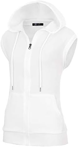 GIVON Women's Lightweight Hooded Vest Sleeveless 1/4 Zip Pullover...