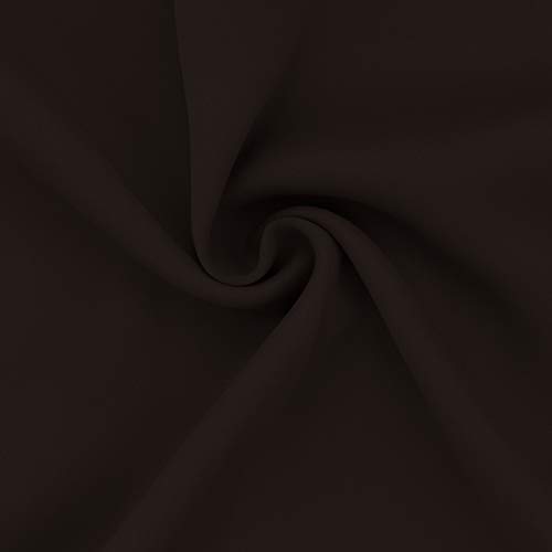 Image of Easy-Going Blackout Curtains for Bedroom, Solid Thermal Insulated Grommet and Noise Reduction Window Drapes, Room Darkening Curtains for Living Room, 2 Panels (52x63 in,Dark Brown)
