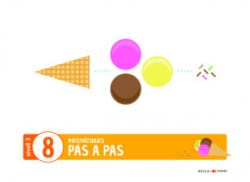 Portada de Pas a Pas. Nivell 3. Quadern 8. Nou Pas a Pas 2020