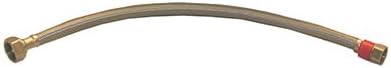Larsen 10-0321 Faucet Connector, Stainless Steel, 1/2 Compression x 1/2 FIP x 20 In. - Quantity 10