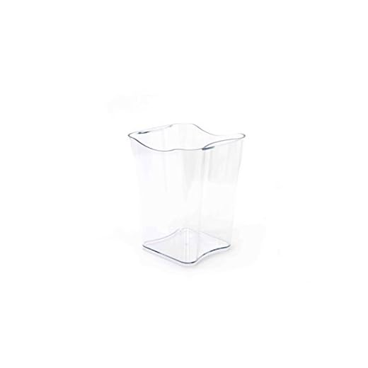 Koala Internatioal, Cubitera Acrílica, Transparente, Blanco, 3 L