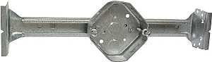 Hubbell-Raco 926 Retro-Brace Round Box, Ceiling Fan/Lighting Applications, 1-1/2" Depth, 4" (Pack of 6)