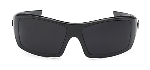 Locs Men's Cholo Biker Sunglasses - Black Frame, Black Lens, Non-Polarized, UV Protection2