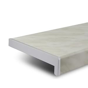 Metall- & Kunststoffhandel TJ Marmoroptik Fensterbank 10x120 cm