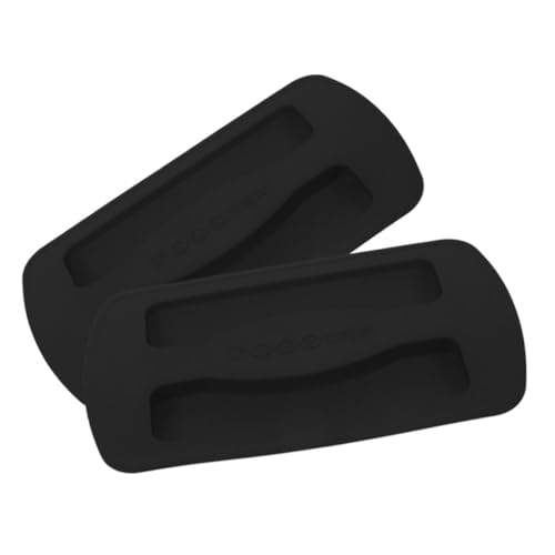 Mobestech 2 Piezas Cubierta De La Tostadora Protector De Tostadora De Pan Cubierta Del Horno Tostador Cubierta Del Aparato Accesorios Para Máquinas De Pan Gel De Sílice Negro