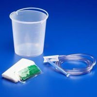 Pt# 145524 Bag Flatus Prelub Tip with 19" Rectal Tube Vinyl Ns 24Fr Disp Ea by, Kendall Company