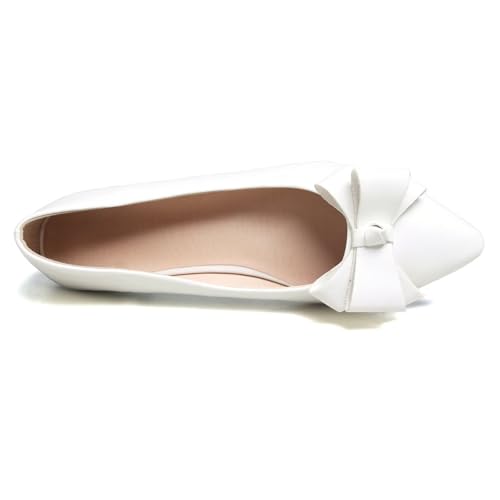 Image of SAILING LU Women's Bow-Knot Pointed Toe Ballet Flats
