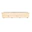 Jardinière En Bois D27 Chêne 90 Cm FKL DESIGN - Entièrement Assemblée Pour Terrasse Et Balcon