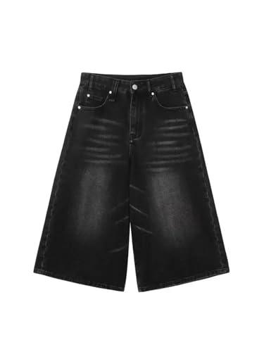 Jean vintage noir taille basse en denim brossé thermique doux et stretch 3XL
