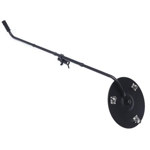 Miroir d'inspection de dessous de voiture télescopique orientable à roue