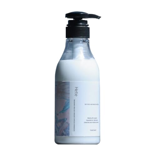 頭皮と髪の美容液トリートメント「Hete」精油ホーウッドの香り400ml