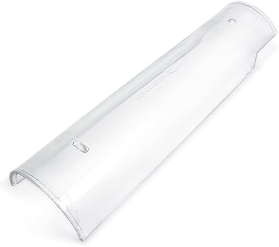 Telha De Vidro Colonial Capa + Colonial Canal - Kit C/02 Un