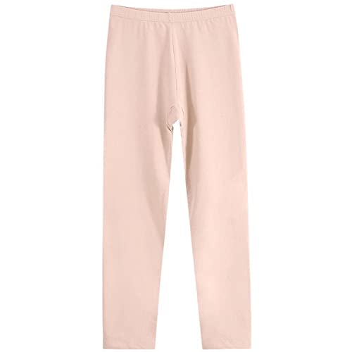 Dsnyu Thermal Pants for Women, Cotton Round Neck Thermal Pants, Apricot Pants 2XL