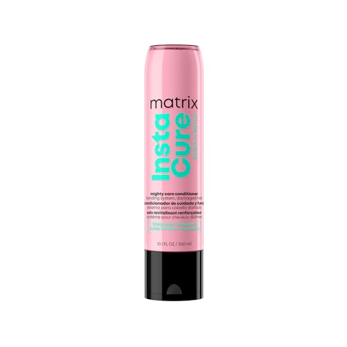 Matrix, Balsamo Professionale per Capelli Danneggiati, Capelli Forti, Elastici e Rinforzati dall'Interno, Con Acido Citrico e Squalane di Origine Vegetale, Instacure Build-A-Bond, 300 ml