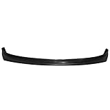 IKON MOTORSPORTS Front Bumper Lip Compatible with 2003-2004 Infiniti G35, NIS Style Polyurethane PU Unpainted Black