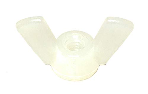 8-32 Nylon Wing Nuts American Form #8-32 Butterfly Nuts (10 Pieces)
