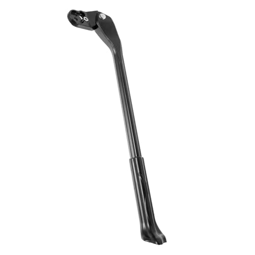 LOORGVEL 自転車用調節可能メタルキックスタンド 耐久性アルミ合製 ロード マウンテンバイク対応 簡単取り付け 安定した駐輪サポート