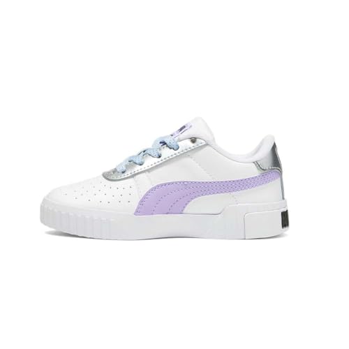 PUMA Kids Girls Cali Frozen Over Lace Up Sneakers Shoes Casual - White3