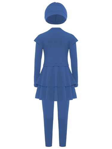 Choomomo Girls Rash Guard Set 3-Pieces Swimwear UPF 50+ Swimsuit for Surfing Bathing Suit3