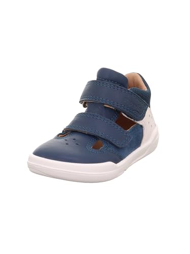 Superfit Superfree Girls' and Boys' Ankle Boots, Width M IV, Loose Inlay, Blue White 000, 22 EU