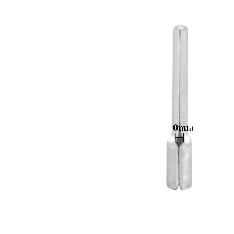 Pure Copper Pin Terminals PTN0.5/1.25/3.5/5.5-9/10/12/13 Splice Lug Electrical Wire Connectors Non Insulated Crimp(PTN2-10,100PCS)
