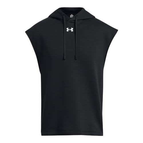 Under Armour Men's Rival Fleece Sleeveless Hoodie3