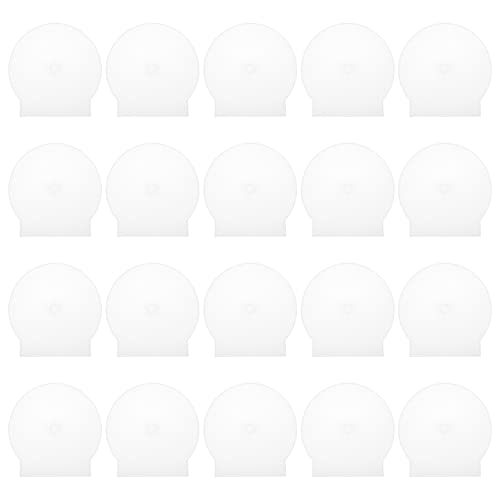 Balacoo 40Pcs CD Jewel Case Portable DVD Storage Box Clamshell Design for Disc Protection Thickened Structure for Reliable Organization for Home and Travel Use