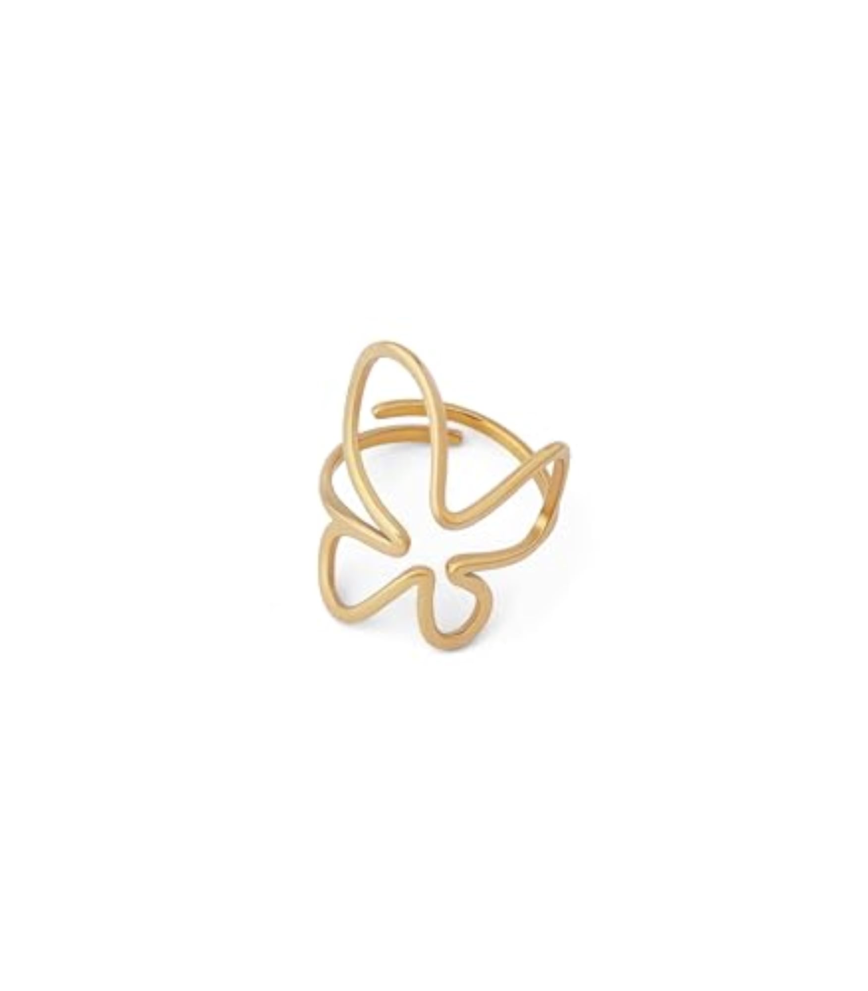 Women's Casual Abstract Statement Ring, Gift for Her