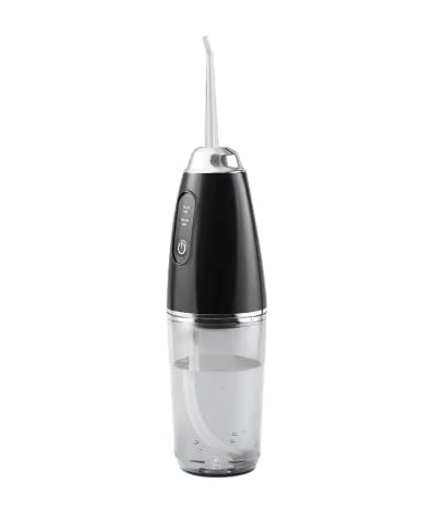 Irrigador bucal portátil, hilo dental, recargable por USB, 230 ml, dispositivo eléctrico de limpieza de dientes, 3 modos