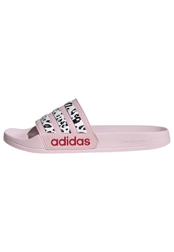 adidas Adilette Shower Slides, Chanclas Unisex adulto, Clear Pink Core Black Better Scarlet, 37 EU