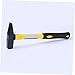 Mipcase Tpr Hammer Steel Fitter Hammer with Plastic Coated Handle for Fabrication and Woodworking Durable Impact Resistance for Engineers and Tool Makers