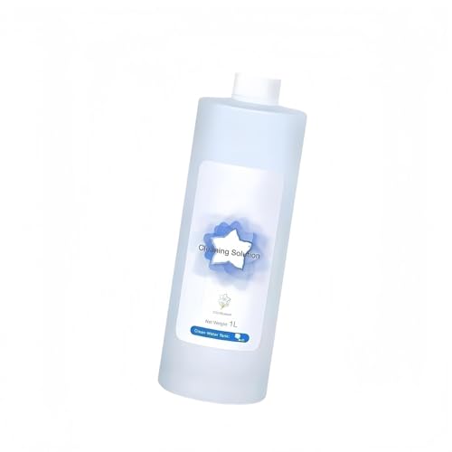 Cleaning Fluid 1L Compatible with ECOVACS Deebot T10 OMNI/T10 TURBO/X1 OMNI/X1 TURBO/T20/T30 Pro OMNI/X5 PRO OMNI / X8 Pro Omni(1PCS)