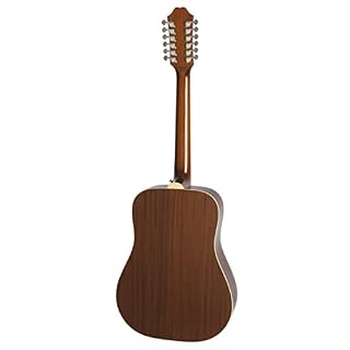 Epiphone DR-212 Guitare acoustique Dreadought 12 Cordes Natural - Les Beatles, Paul McCartney, John Lennon, RIngo Starr, George Harrison Epiphone DR-212 Guitare acoustique Dreadought 12 Cordes Natural – Image 4
