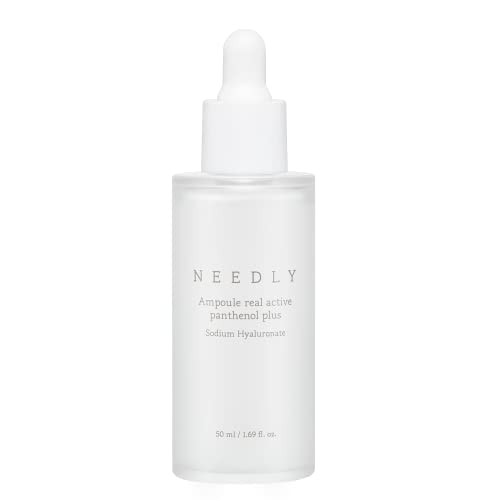 Needly Ampulle Real Active Panthenol Plus 50 ml | Hydra Vitamin B5 + Niacinamid-Serum zur Aufhellung und Verbesserung der Hautbarriere